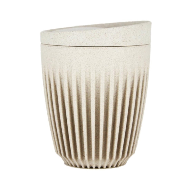 HuskeeCup Cup with Lid 235ml Natural (Single)