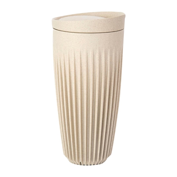 HuskeeCup Cup with Lid 523ml Natural (Single) HuskeeCup Cup with Lid 523ml Natural (Single)