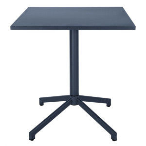 Bolero Porto Folding Table Slate Blue 700x750mm