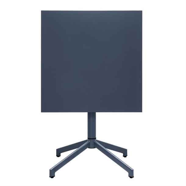 Bolero Porto Folding Table Slate Blue 700x750mm Bolero Porto Folding Table Slate Blue 700x750mm