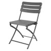Bolero Folding Chairs Grey Wood Effect (2 Pack) Bolero Folding Chairs Grey Wood Effect (2 Pack)