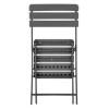 Bolero Folding Chairs Grey Wood Effect (2 Pack) Bolero Folding Chairs Grey Wood Effect (2 Pack)