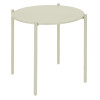 Bolero Perth Round Low Coffee Table Light Grey 450mm Bolero Perth Round Low Coffee Table Light Grey 450mm