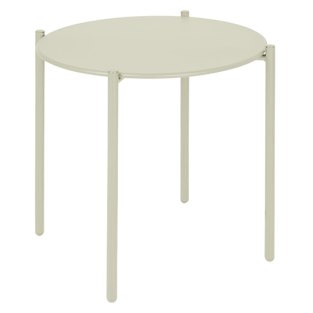 Bolero Perth Round Low Coffee Table Light Grey 450mm Bolero Perth Round Low Coffee Table Light Grey 450mm