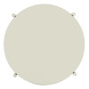 Bolero Perth Round Low Coffee Table Light Grey 450mm Bolero Perth Round Low Coffee Table Light Grey 450mm