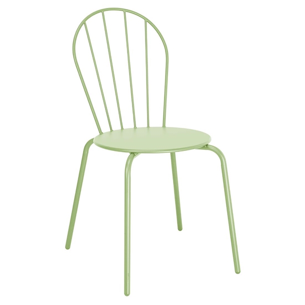 Bolero Adeline Side Chair Light Green (4 Pack)