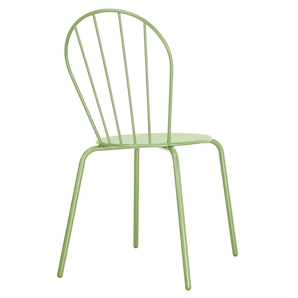 Bolero Adeline Side Chair Light Green (4 Pack)