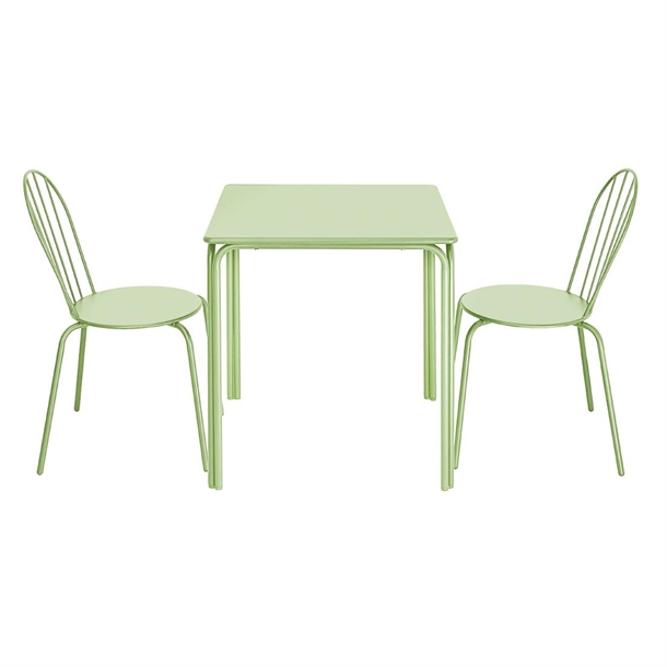 Bolero Adeline Side Chair Light Green (4 Pack)