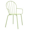 Bolero Adeline Arm Chair Light Green (4 Pack)