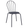 Bolero Adeline Side Chairs Slate Blue (4 Pack)