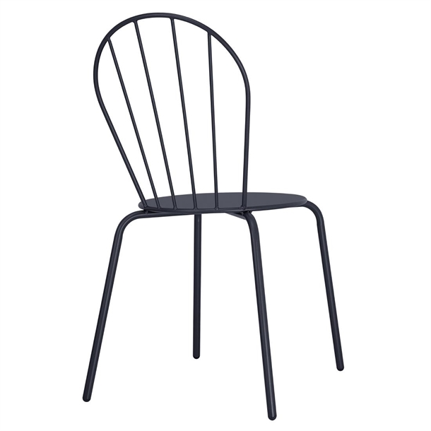 Bolero Adeline Side Chairs Slate Blue (4 Pack)