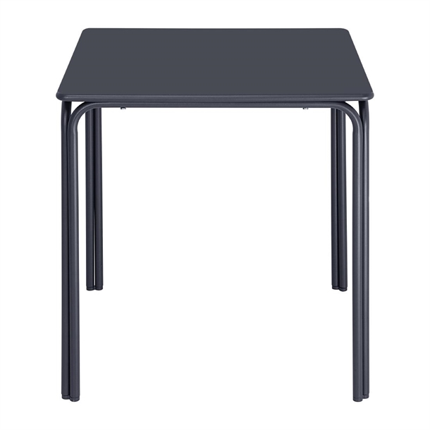 Bolero Adeline Steel Square Table 700mm Slate Blue