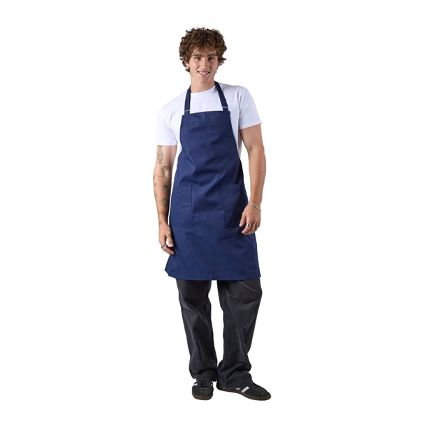Chef Works Lockharte Bib Apron - Navy Chef Works Lockharte Bib Apron - Navy