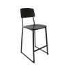 Furnlink Denver Black Barstool (2 Pack)