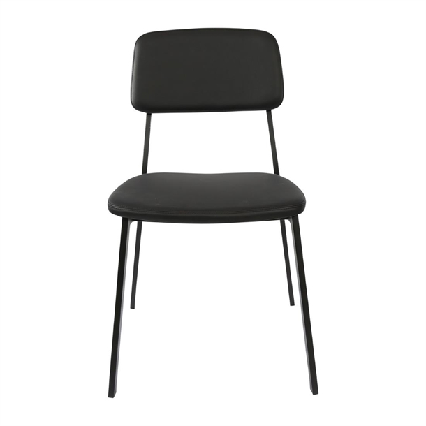 Furnlink Denver Black Vinyl Chair (2 Pack) Furnlink Denver Black Vinyl Chair (2 Pack)