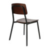 Furnlink Denver Dark Natural Chair (2 Pack) Furnlink Denver Dark Natural Chair (2 Pack)