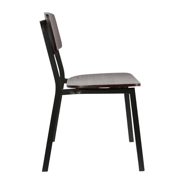 Furnlink Denver Dark Natural Chair (2 Pack) Furnlink Denver Dark Natural Chair (2 Pack)