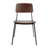 Furnlink Denver Dark Natural Chair (2 Pack) Furnlink Denver Dark Natural Chair (2 Pack)