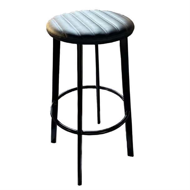 Durafurn Portland 750H Barstool Black Frame & Vinyl Seat (2 Pack) Durafurn Portland 750H Barstool Black Frame & Vinyl Seat (2 Pack)