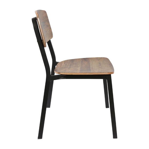 Furnlink Denver Rustic Wood Chair (2 Pack) Furnlink Denver Rustic Wood Chair (2 Pack)