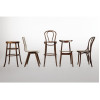Fameg Bentwood Bistro Side Chairs Walnut Finish (2 Pack)