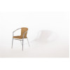 Bolero Natural Wicker Chair with Aluminium Frame (Pack 4) Bolero Natural Wicker Chair with Aluminium Frame (Pack 4)