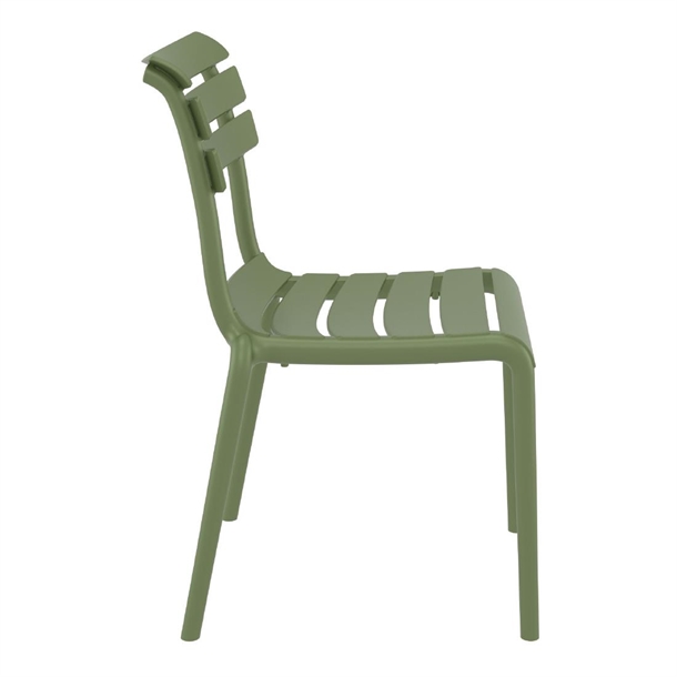 Furnlink Helen Chair Olive Green (2 Pack)