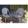 Bolero Parisian Style Rattan Side Chair Black (2 Pack) Bolero Parisian Style Rattan Side Chair Black (2 Pack)