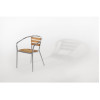 Bolero Aluminium & Ash Chairs (4 Pack)