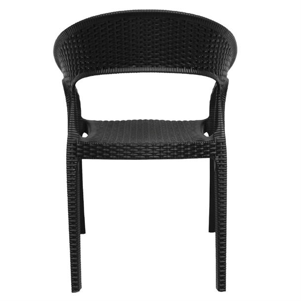 Bolero PP Rattan Wraparound Armchairs (Pack of 4) Bolero PP Rattan Wraparound Armchairs (Pack of 4)
