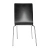Bolero Black Square Back Side Chair (4 Pack) Bolero Black Square Back Side Chair (4 Pack)