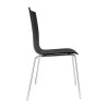 Bolero Black Square Back Side Chair (4 Pack) Bolero Black Square Back Side Chair (4 Pack)