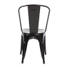 Bolero Black Steel Bistro Side Chair (4 Pack) Bolero Black Steel Bistro Side Chair (4 Pack)