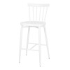 Bolero Windsor Aluminium White High Stools (2 Pack)