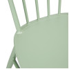Bolero Windsor Aluminium Green Chairs (4 Pack)