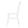 Bolero Windsor Aluminium White Chairs White (4 Pack)
