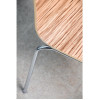 Bolero Square Back Side Chair Zebrano (4 Pack)