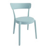 Bolero Mila Café Chairs Icy Blue (2 Pack) Bolero Mila Café Chairs Icy Blue (2 Pack)