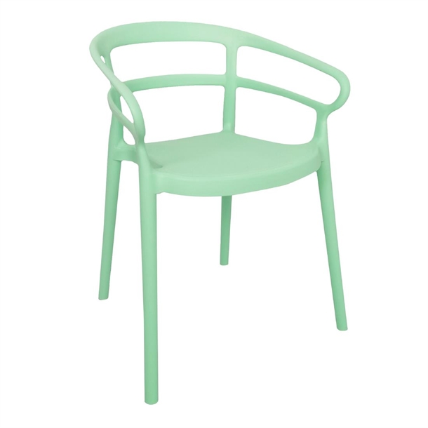 Bolero Mateo Café Chairs Mint Green (2 Pack) Bolero Mateo Café Chairs Mint Green (2 Pack)