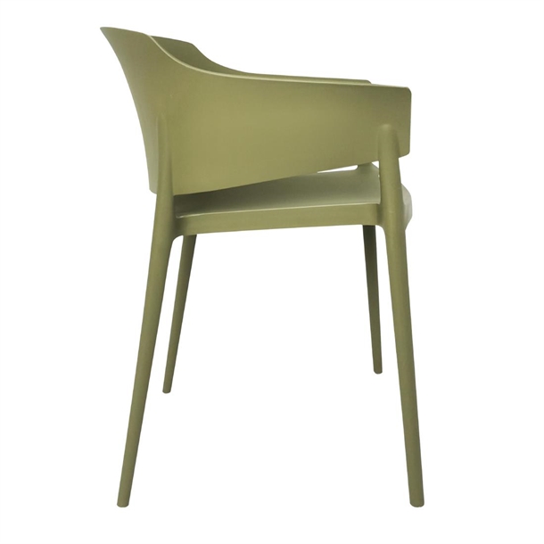 Bolero Lorenzo Cafe Chairs Green Tea (2 Pack) Bolero Lorenzo Cafe Chairs Green Tea (2 Pack)