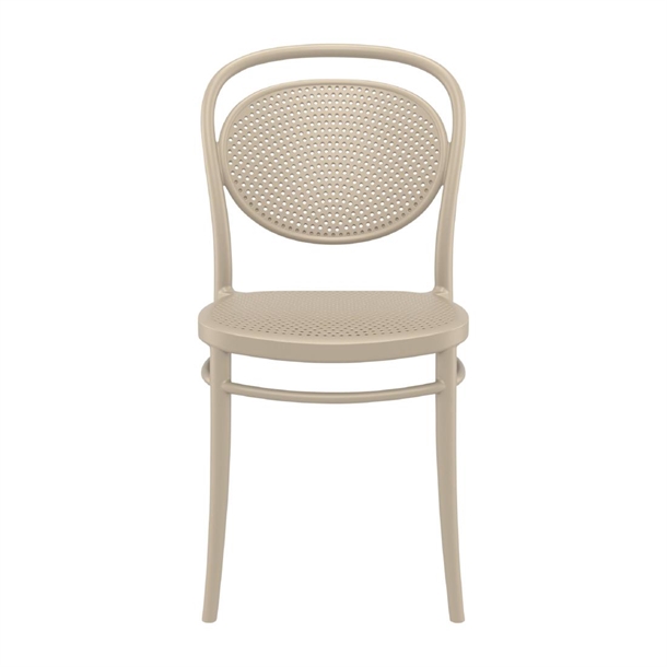 Furnlink Marcel Chair - Taupe (2 Pack)