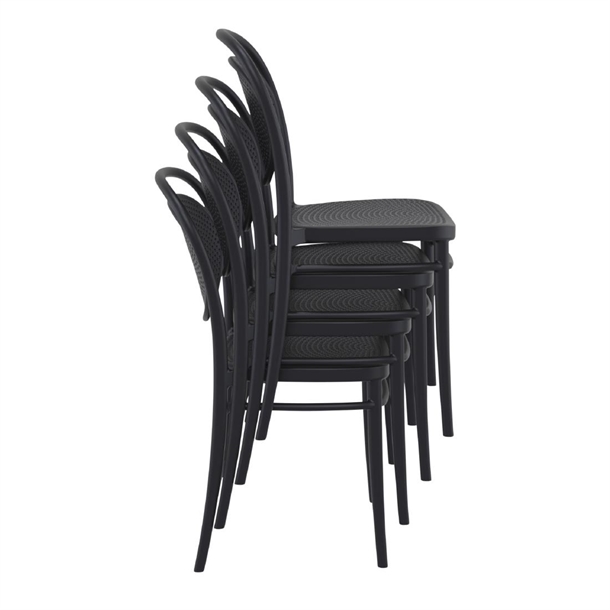 Furnlink Marcel Chair - Black (2 Pack) Furnlink Marcel Chair - Black (2 Pack)