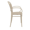 Furnlink Marcel XL Chair - Taupe (2 Pack)