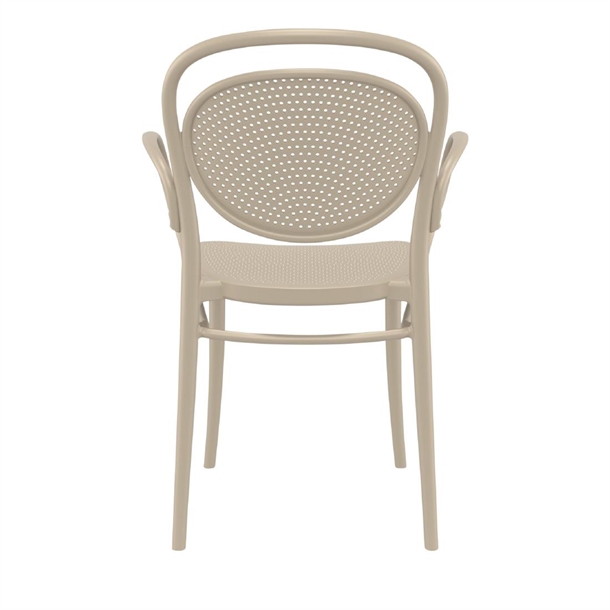 Furnlink Marcel XL Chair - Taupe (2 Pack)