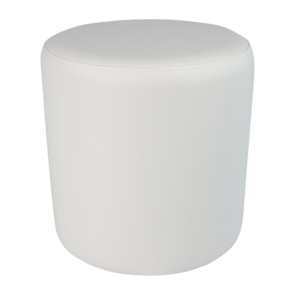 Furnlink Ottoman Round - White (2 Pack) Furnlink Ottoman Round - White (2 Pack)