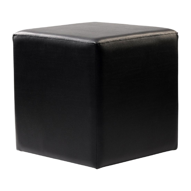 Furnlink Ottoman Cube - Black (2 Pack)