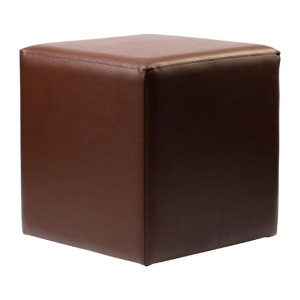 Furnlink Ottoman Cube - Chocolate (2 Pack)
