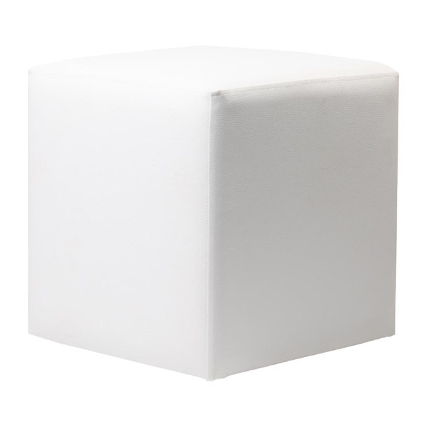 Furnlink Ottoman Cube - White (2 Pack)