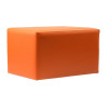 Furnlink Ottoman Rectangle - Orange (2 Pack)