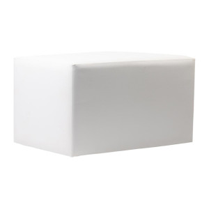 Furnlink Ottoman Rectangle - White (2 Pack)